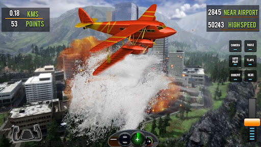 Pilot City Flight Simulator 3D apkdebit screenshots 6