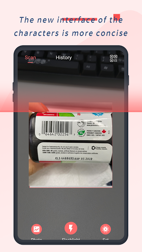 Android application QR Scanner : Barcode Reader screenshort