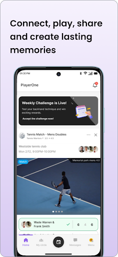 PlayerOne Tennis and Pickleball