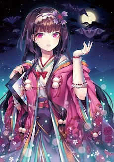 Kimono Anime Girl Wallpaperのおすすめ画像5