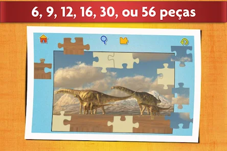 Kids jogos de quebra-cabeça de dinossauro - Microsoft Apps