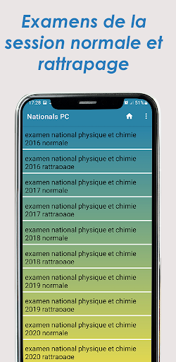 Examens nationaux Bac PC Biof Screen 2