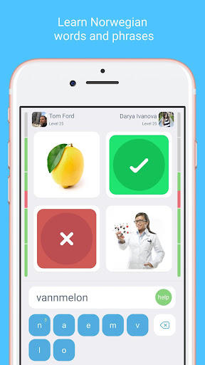 Android application Learn Norwegian - LinGo Play screenshort