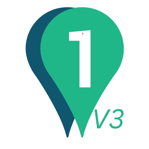 1Courier V3 logo