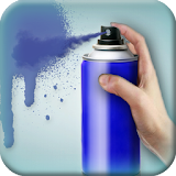 Spray for graffiti icon