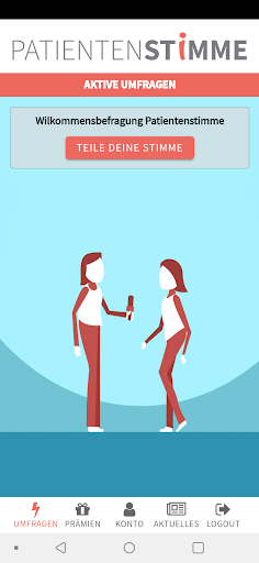 Patientenstimme Screen 2