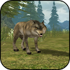 Wild Wolf Simulator 3D icon
