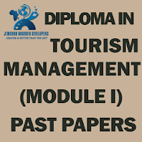 Diploma In Tourism  Md1 Papers
