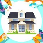 Cover Image of 下载 Offline Coloring Book: House  APK