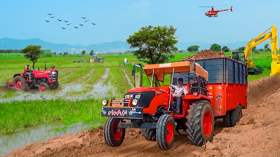 Real Farming Tractor Simulator 1.3 APK screenshots 5