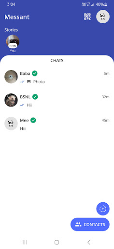 Android application Messant - Indian Messaging App screenshort