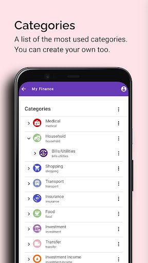 My Finance: Expense Tracker Screen 3