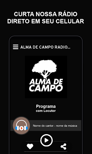 Android application Alma de Campo Rádio screenshort