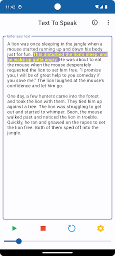 Text To Speak Screen 2