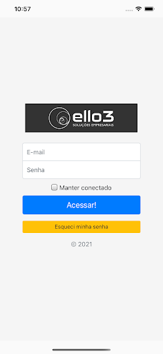 Android application Ello3 Soluções Empresariais screenshort