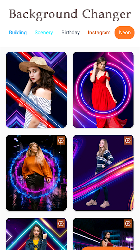 Background changer of photos Screen 2