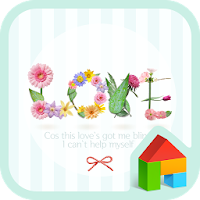 Flowertxt dodol launcher theme