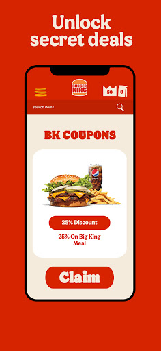 BK Lebanon - Order Online Screen 3
