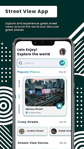 Android application Street View Live 360° screenshort