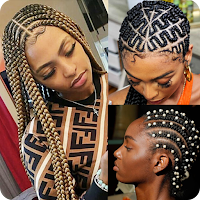 African Women Braids