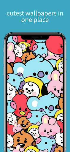 Android application Kawaii aesthetic wallpapers screenshort
