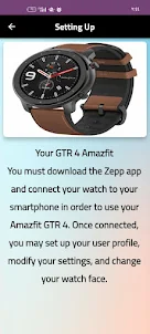 Amazfit GTR 4 Guide
