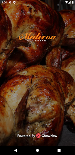 Android application Malecon Restaurant screenshort