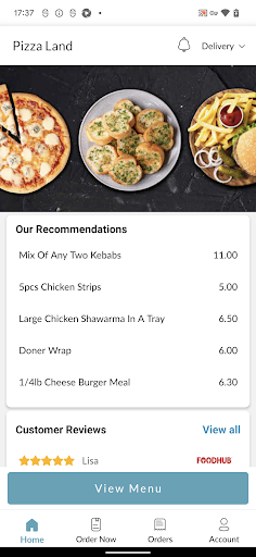 Pizza Land Birkenhead Screen 2