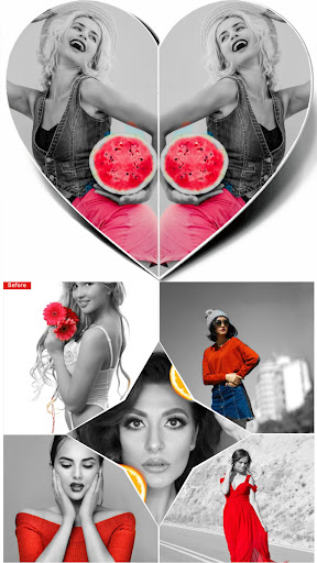 Color Splash Effect Photo Edit Screen 3