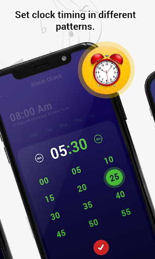 Alarm & Clock Screen 2