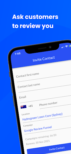 Android application Cloutly screenshort