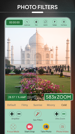 Ultra zoom Camera 1000x zoom