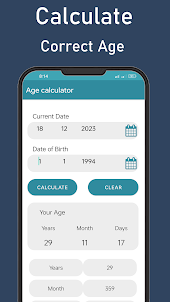 Age Calculator: Date of Birth