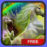 Rainbow Unicorns Live Wallpape icon