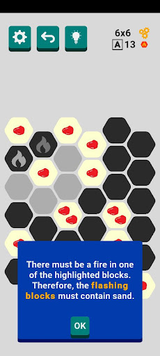 Desert Fires: Logic Puzzle Screen 3