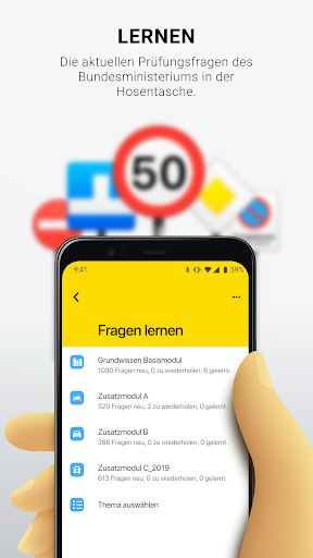 Android application Führerschein-Test screenshort