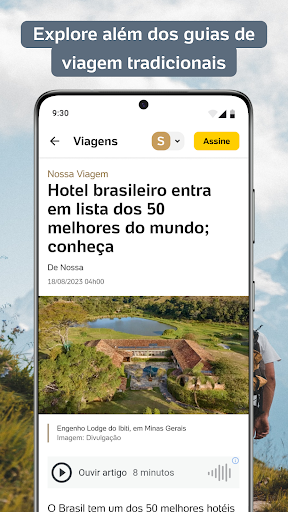 Nossa UOL: viajar e viver bem Screen 2