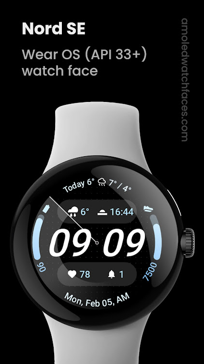 Nord SE: Wear OS 4 watch face - 1.1.1 - (Android)