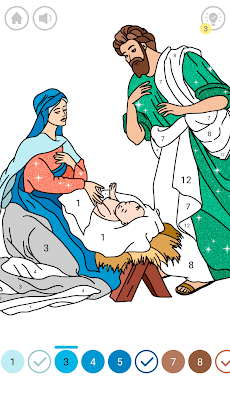 Bible Coloring Book by Numberのおすすめ画像4