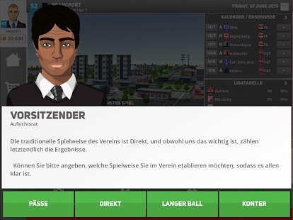 Club Soccer Director 2020 - Fu Screenshot
