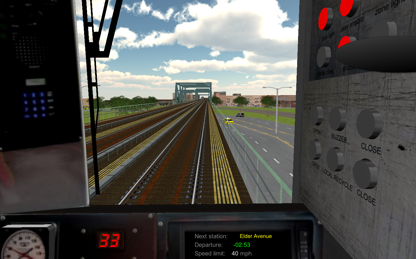 Android application Subway Simulator New York screenshort