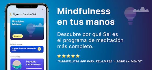 Screenshot 1 Sei: Meditación y Sueño Fácil android