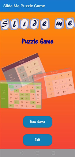 Android application Slide Me Puzzle Game screenshort