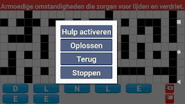 screenshot of Kruiswoordpuzzels Nederlands