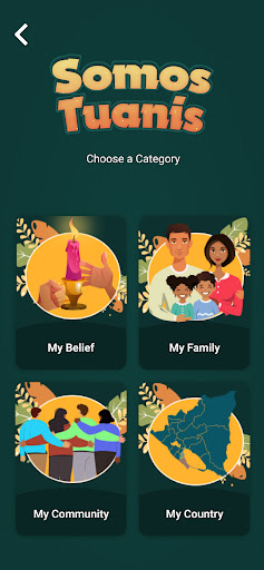 Android application Somos Tuani screenshort