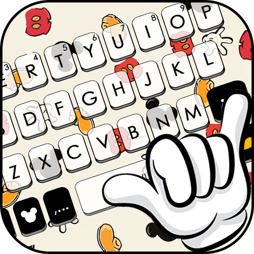 Doodle Cartoon Keyboard Theme  Icon