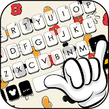 Doodle Cartoon Keyboard Theme icon