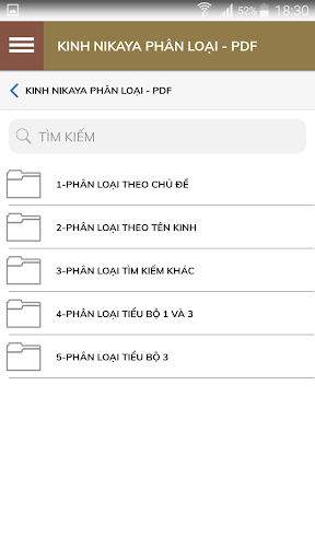 Kinh NIKAYA Phân Loại Screen 2
