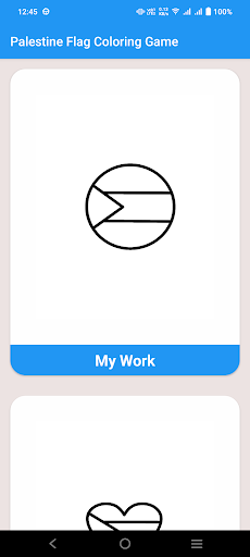 Palestine Flag Coloring Game