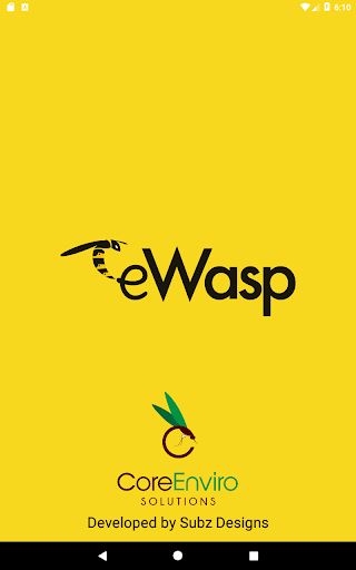 eWasp App Screen 3
